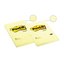 Lipnūs lapeliai Post-it, 102 x 152 mm, 100 lapelių, linijomis, geltona