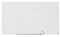 Stiklinė magnetinė lenta NOBO Impression Pro, plačiaekranė 85, 188x106cm, baltos sp.